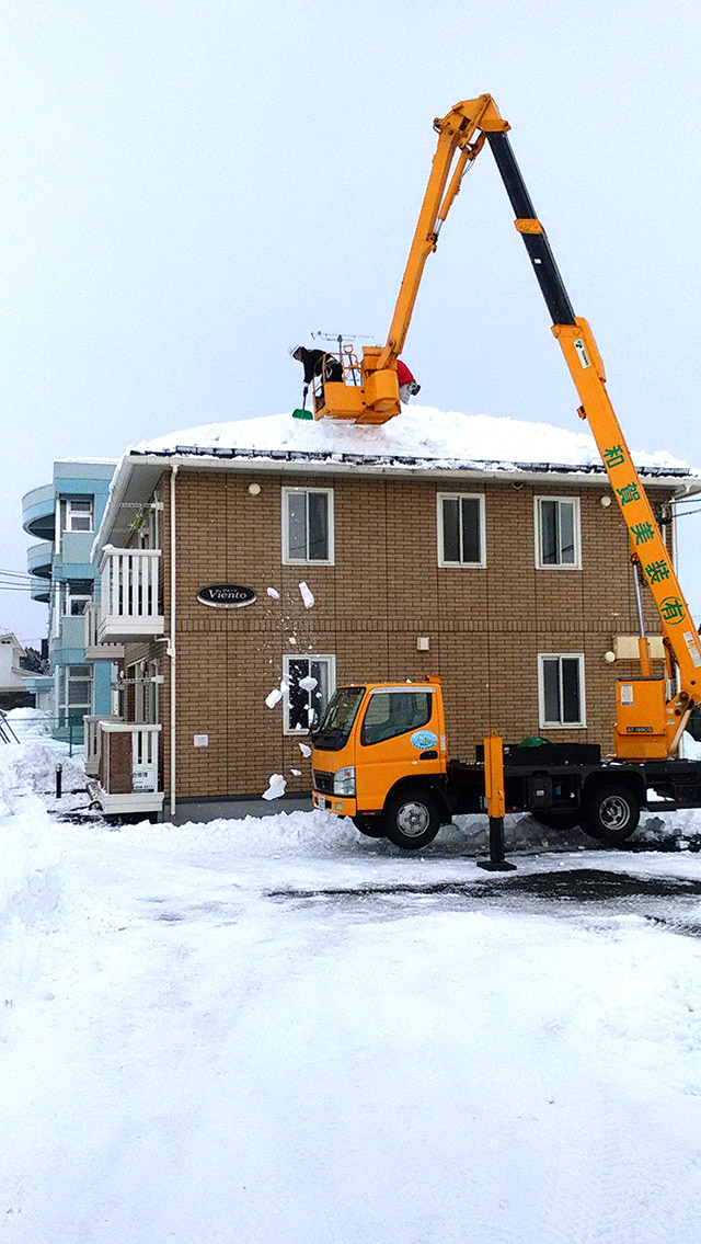 除雪作業